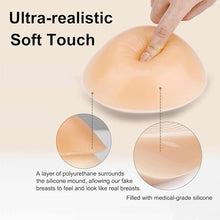 Load image into Gallery viewer, NORFULL Silicone Prosthesis Triangle Padding Insert for Shapewear, One Piece
