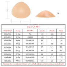 Load image into Gallery viewer, NORFULL Silicone Prosthesis Triangle Padding Insert for Shapewear, One Piece
